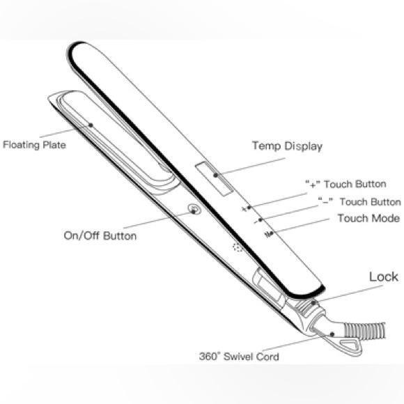 Bellami Amrezy 💗Pink Straightener💗 - Picture 2 of 5